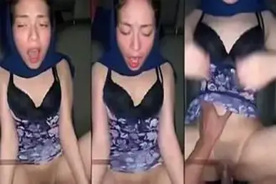 Desahan Jilbab Biru Ngentot Memek Basah Kenceng Banget